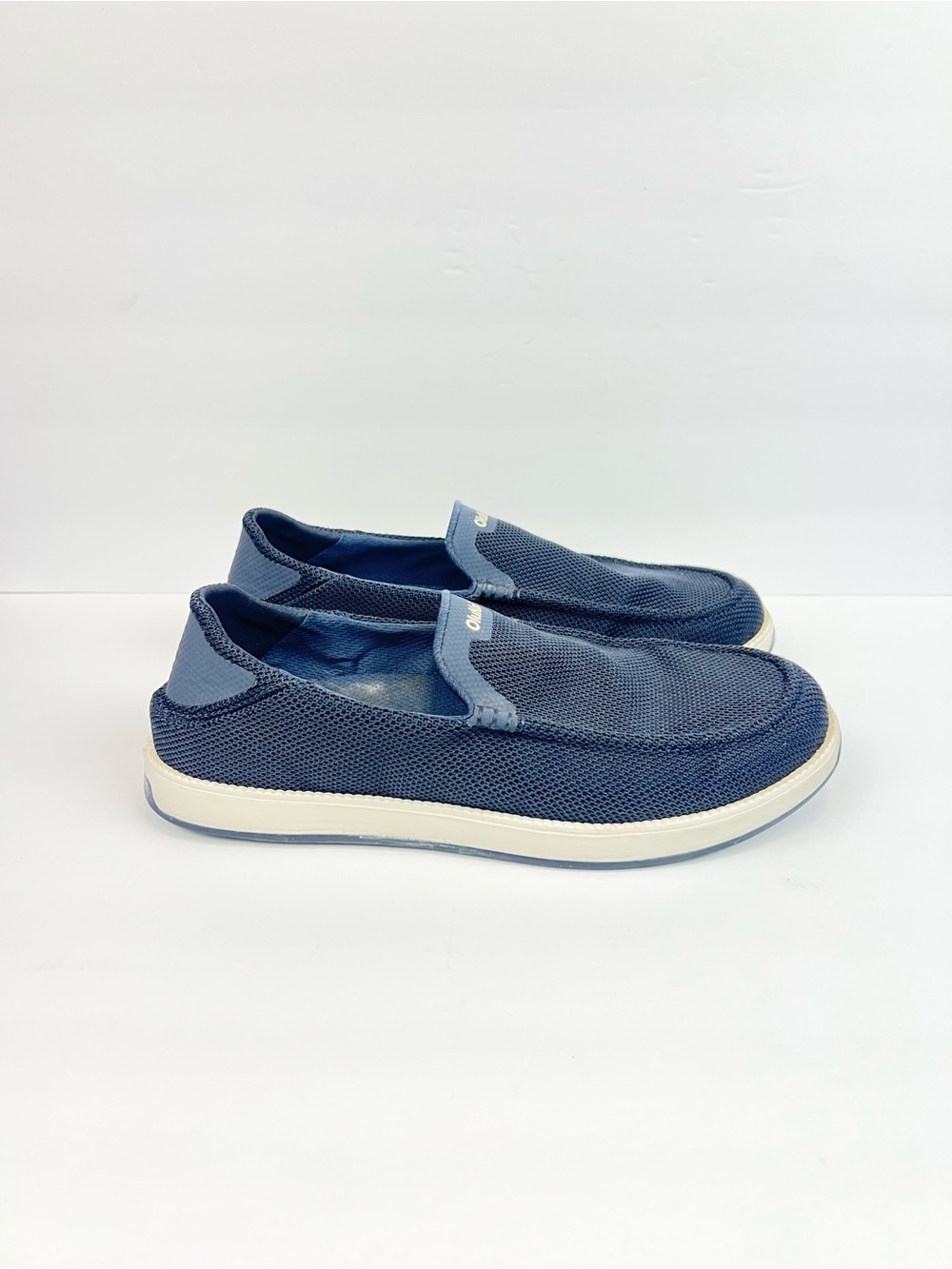 OluKai Men's Navy Mesh Slip-On Loafers Size US 10 Euro 43